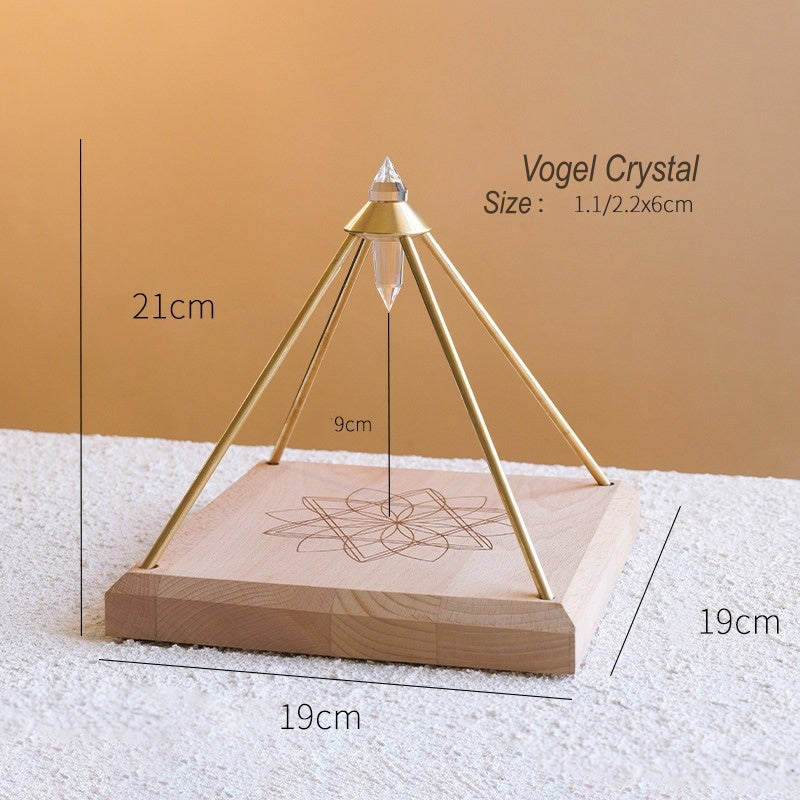 Vogel Crystal Energy Charging Pyramid Set