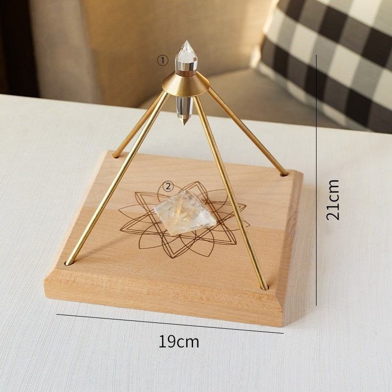 Vogel Crystal Energy Charging Pyramid Set