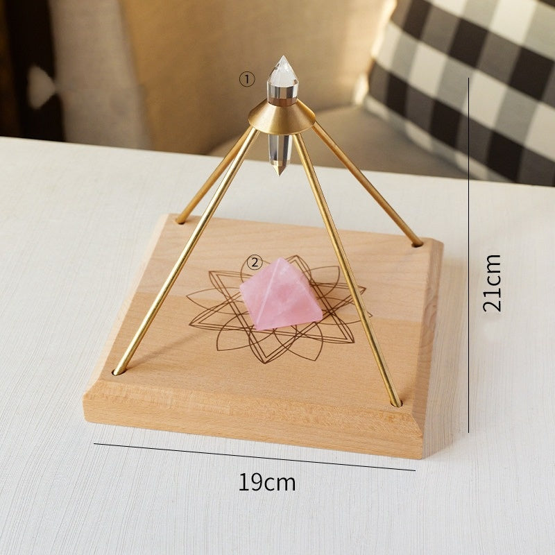 Vogel Crystal Energy Charging Pyramid Set