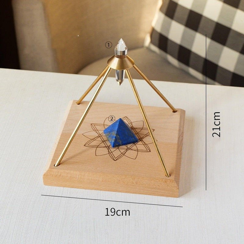 Vogel Crystal Energy Charging Pyramid Set